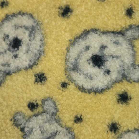 Disney Baby Cozy Yellow Kids Pajamas 3T - Picture 4 of 6